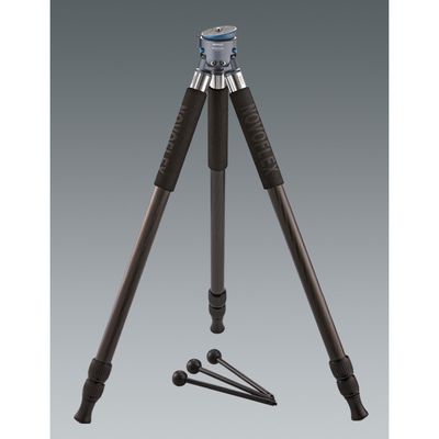 Novoflex 3-Bein Stativ m. Kalotte, 3-Segment Carbonbeinen, 3 austauschbaren Minibeinen und Stativtasche 