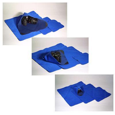 Novoflex Einschlagtuch Stretch blau  28x28 cm