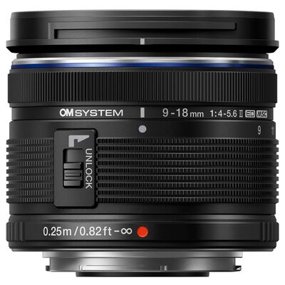 OM SYSTEM M.Zuiko Digital 9-18mm f/4.0-5.6 ED II 