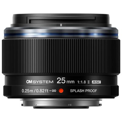 OM SYSTEM M.Zuiko Digital ED 25mm f/1,8 II  Micro Four Thirds