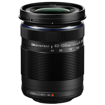 OM SYSTEM M.Zuiko ED 40-150mm f/4,0-5,6 R  Micro Four Thirds schwarz