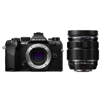 OM SYSTEM OM-5 II + M.Zuiko Digital ED 12-40mm f/2.8 PRO II  schwarz