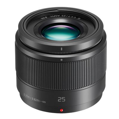 Panasonic AF  25mm f/1,7 Asph. G  schwarz Micro Four Thirds