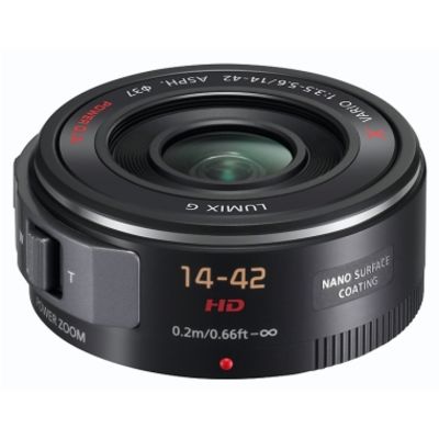Panasonic AF X 14-42mm f/3,5-5,6 OIS Vario  Micro Four Thirds schwarz