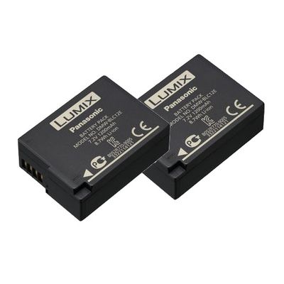Panasonic Akku DMW-BLC 12  2er-Pack
