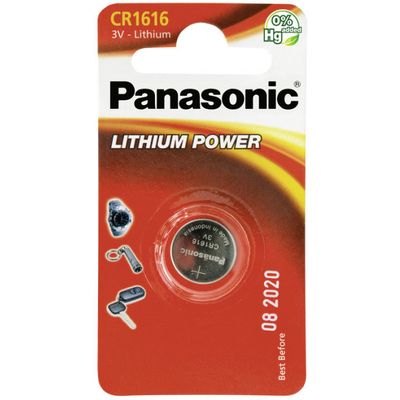 Panasonic Batterie Lithium CR1616 