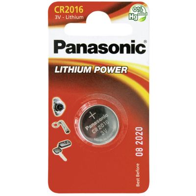 Panasonic Batterie Lithium CR2016 