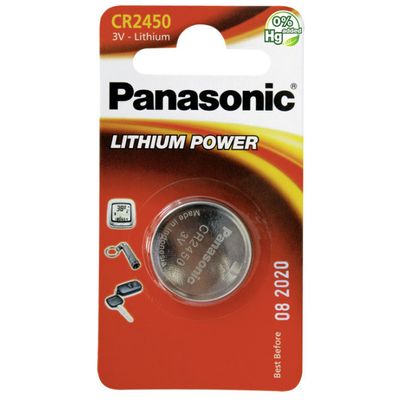 Panasonic Batterie Lithium CR2450 