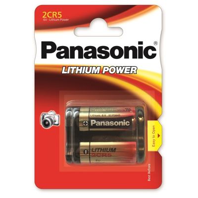 Panasonic Batterie Photo-Lithium 2CR5  1er-Pack