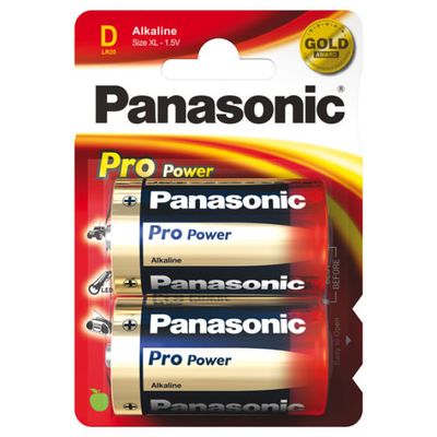 Panasonic Batterie Pro Power Mono  2er-Pack