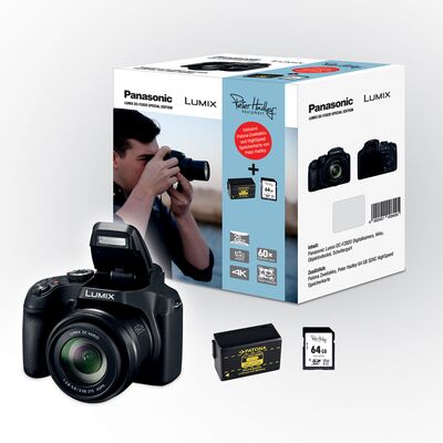 Panasonic DC-FZ82D Special Edition + PH 64 GB SDXC / Patona DMW-BMB9 Akku 