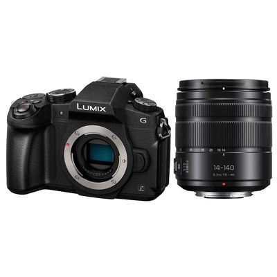 Panasonic Lumix DMC-G81 + 14-140mm -Demo-  Micro Four Thirds schwarz