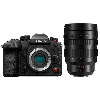Panasonic Lumix DC-GH7 Gehäuse + Leica DG Vario-Summilux 25-50mm f/1.7  Micro Four Thirds