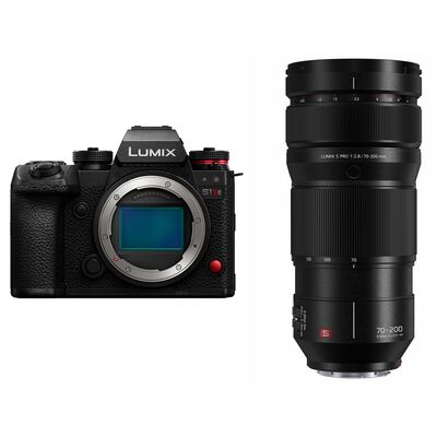 Panasonic Lumix DC-S1IIE + S Pro 70-200mm f/2,8 O.I.S. 
