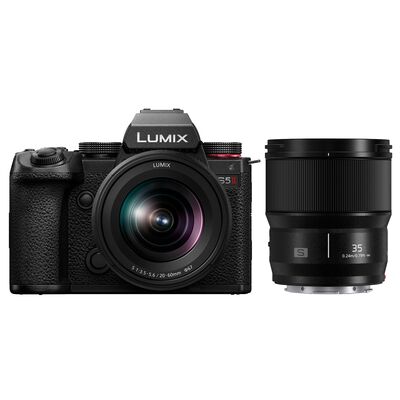 Panasonic Lumix DC-S5II + S 20-60mm f/3.5-5.6 + S 35mm f/1,8 