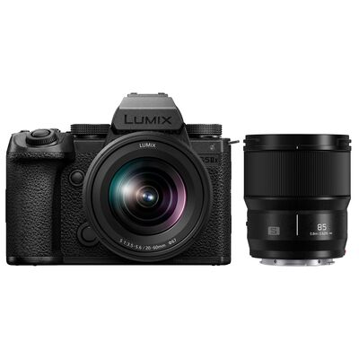 Panasonic Lumix DC-S5IIx + S 20-60mm f/3.5-5.6 +  S 85mm f/1,8 