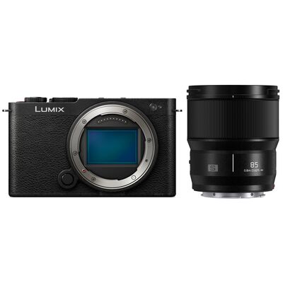 Panasonic Lumix DC-S9 + Lumix S 85mm f/1,8  schwarz
