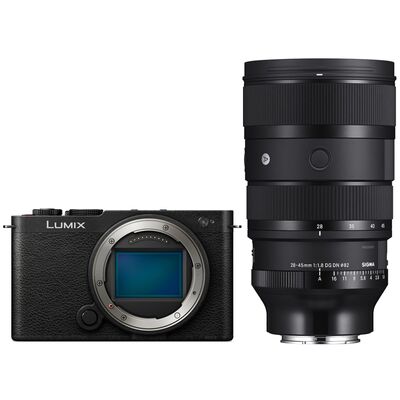 Panasonic Lumix DC-S9 + Sigma AF 28-45mm f/1.8 DG DN ART  Schwarz 