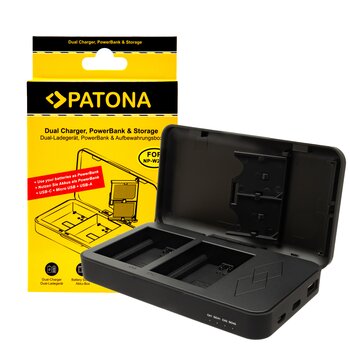 Patona dual Ladegerät für Fuji  NP-W235