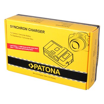 Patona Synchron USB Ladegerät für Fuji NP-W235  NP-W235