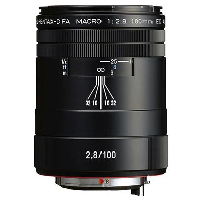 Pentax HD DFA 100mm f/2,8  Macro ED AW  schwarz