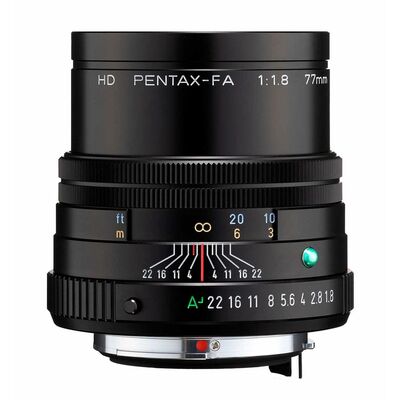 Pentax HD FA 77mm f/1,8 Limited  schwarz Pentax K Vollformat