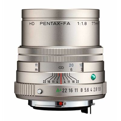 Pentax HD FA 77mm f/1,8 Limited  silber Pentax K Vollformat