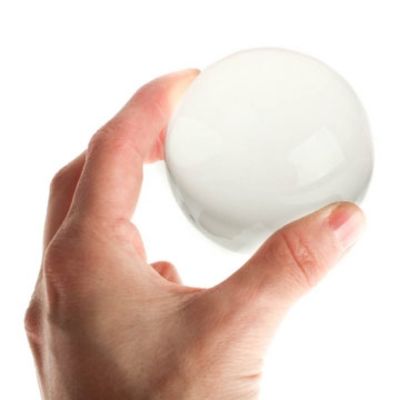 Q&L Glaskugel Lensball  60mm