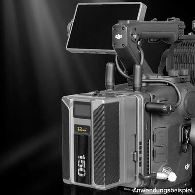 Rolux V-Mount Akkuhalter RL-VP4D für DJI Ronin 4D 