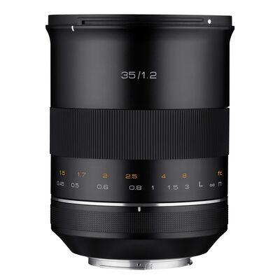Samyang XP 35mm f/1,2  Canon EF