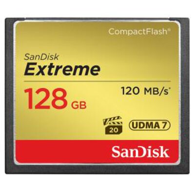 SanDisk Compact Flash Extreme  128 GB