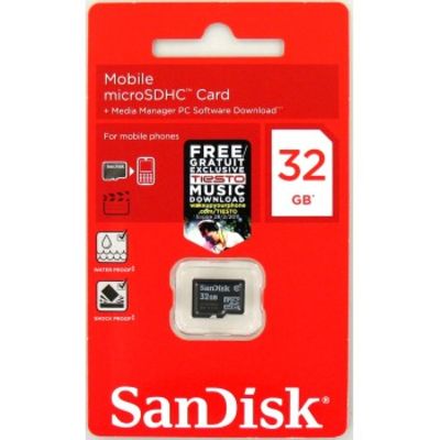 SanDisk Micro SDHC-Card  32 GB