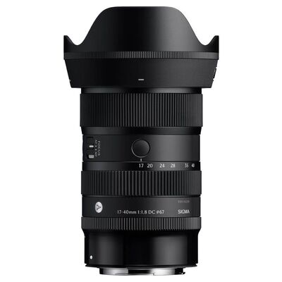 Sigma 17-40mm f/1.8 DC Art  Canon RF-S