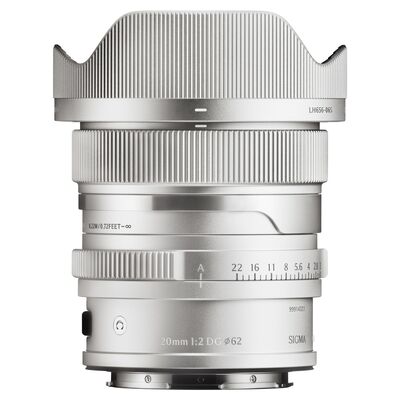 Sigma 20mm f/2,0 DG Contemporary  L-Mount Silber