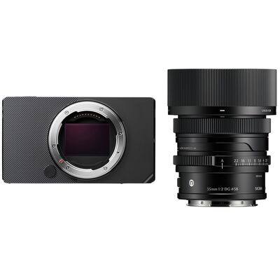 Sigma BF + 35mm f/2,0 DG Contemporary  schwarz