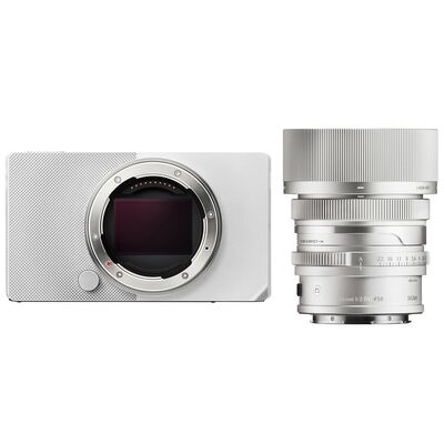 Sigma BF + 35mm f/2,0 DG Contemporary  silber