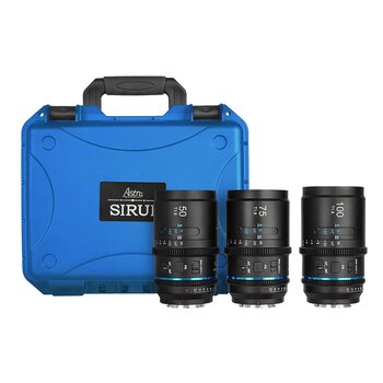 Sirui Astra T1.8 1.33x Full Frame Autofocus Anamorphic Cine Lenses 50mm+75mm+100mm + Case  L-Mount Neutral Flare