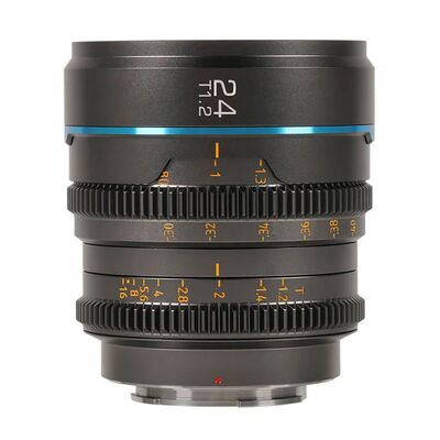 Sirui Night Walker 24mm T1.2 S35 Cine Objektiv  Micro Four Thirds Metallgrau