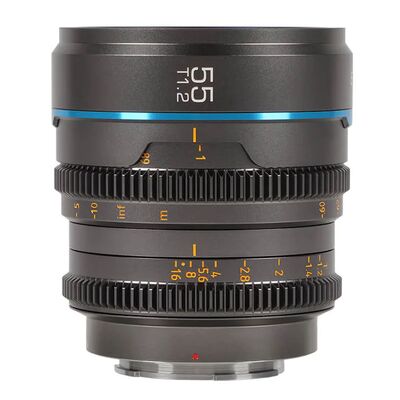 Sirui Night Walker 55mm T1.2 S35 Cine Objektiv  Canon RF-S Metallgrau