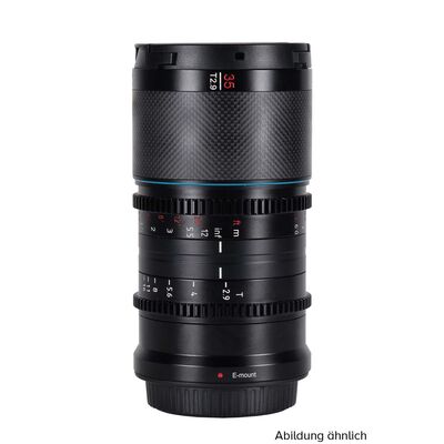 Sirui Saturn 35mm T/2.9 1.6x Carbon Vollformat Anamorphes Objektiv  Leica L Neutral Flare