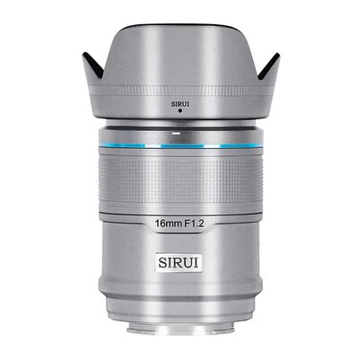 Sirui Sniper 16mm F1.2 APSC Auto-Focus Objektiv Metall  Fujifilm X Silber