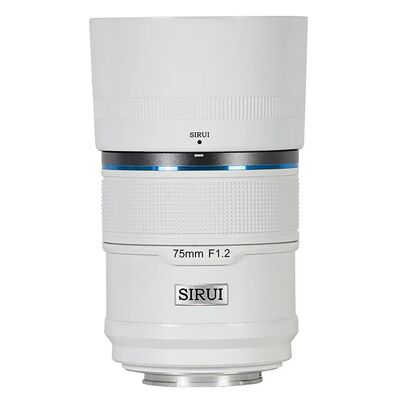 Sirui Sniper 75mm F1.2 APSC Auto-Focus Objektiv Keramik  Nikon Z (DX) Weiß