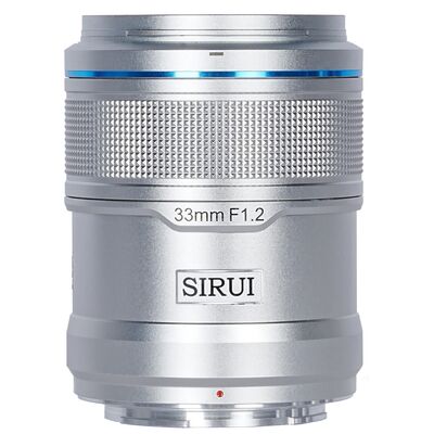 Sirui Sniper AF 33mm f/1.2 Metall  Silber Sony E-Mount