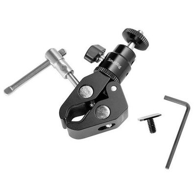 SmallRig 1124 Clamp Mount V1 w/ Ball Head Mount and CoolClamp 
