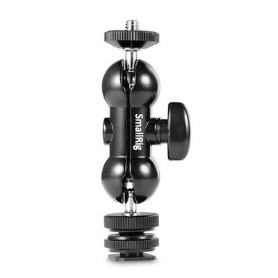 SmallRig 1135 Cool Ballhead V1 Multi function Double BallHead w/ shoe mount & 1/4 Zoll screw 