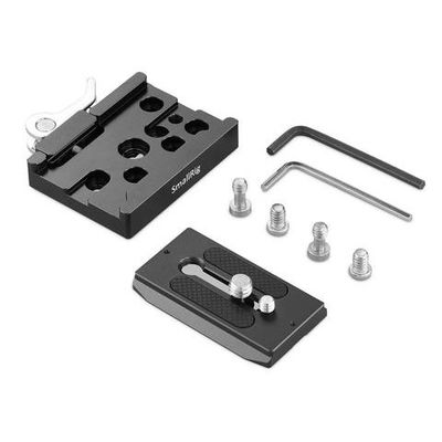 SmallRig 2144B Quick Release Clamp und Platte (Arca Kompatibel) 