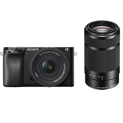 Sony Alpha 6100a (ILCE-6100A) + SEL 16-50mm PZ OSS + SEL 55-210mm OSS 