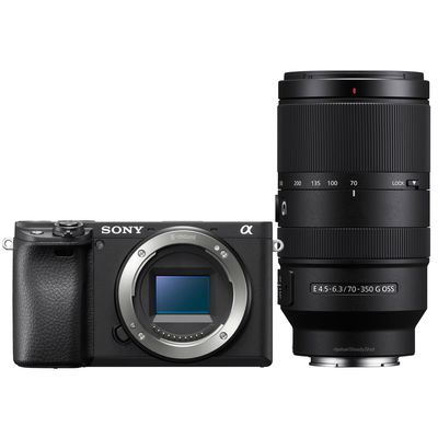 Sony Alpha 6400a (ILCE-6400A) + SEL 18-135mm OSS + SEL 70-350mm G OSS 