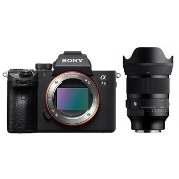 Sony Alpha 7 III (ILCE-7M3) Gehäuse + Sigma AF 35mm f/1.2 DG II Art 