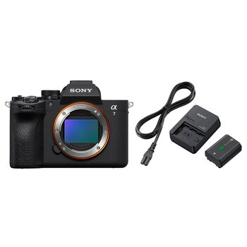 Sony Alpha 7 V (ILCE-7M5) inkl. BC-QZ1 Schnell-Ladegerät + 2ter Akku NP-FZ 100 